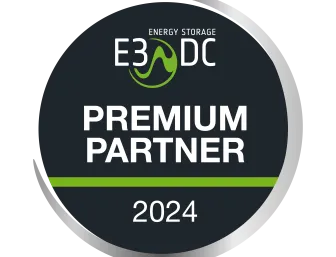 Premium-Partner-Siegel 2024 der Firma E3DC.